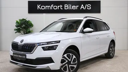 Hvidmetal Brugt 2022 Skoda Kamiq Tour SUV | 184.900 kr. (God pris)