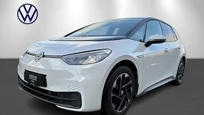 Hvid Brugt 2022 VW ID.3 Pro Performance Hatchback | 209.900 kr. (Fair pris)