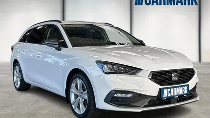 Hvidmetal Brugt 2020 Seat Leon FR Stationcar | 154.800 kr. (God pris)