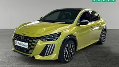Neon gul Brugt 2024 Peugeot e-208 GTi Hatchback | 192.500 kr. (Fair pris)