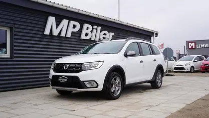 Hvid Brugt 2019 Dacia Logan Stepway Sedan | 74.900 kr. (Fair pris)