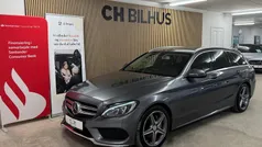 Brugt 2018 Mercedes C220 AMG line Stationcar | 209.500 kr. (God pris)