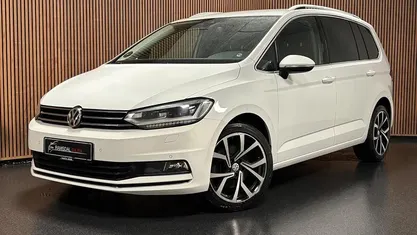 Brugt VW Touran Highline 190 HK (139 kW) 2018 Hvid MPV