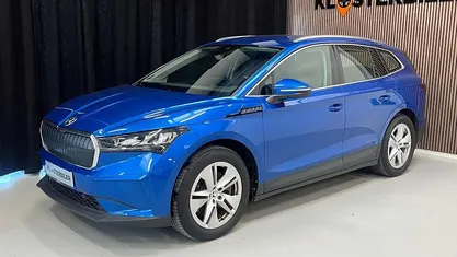 Blåmetal Brugt 2021 Skoda Enyaq iV Loft SUV | 219.700 kr. (God pris)