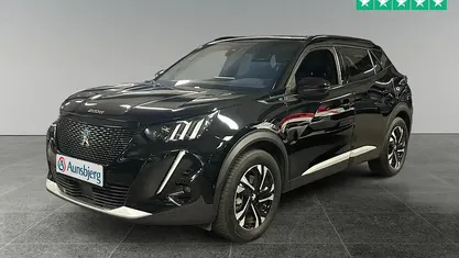 Brugt Peugeot e-2008 GTi 100 kW (136 HK) 2021 Sort metal SUV