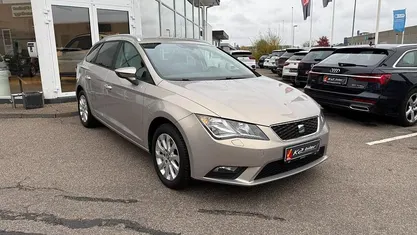 Champagnemetal Brugt 2014 Seat Leon ST Style Stationcar | 89.800 kr. (Fair pris)