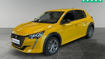 Gul Brugt 2022 Peugeot e-208 Allure Hatchback | 127.500 kr. (Fair pris)