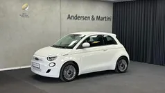 Hvid Brugt 2023 Fiat 500e Icon Hatchback | 133.900 kr. (Fair pris)