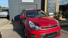 Rød Brugt 2017 Kia Rio Hatchback | 59.800 kr. (Fair pris)