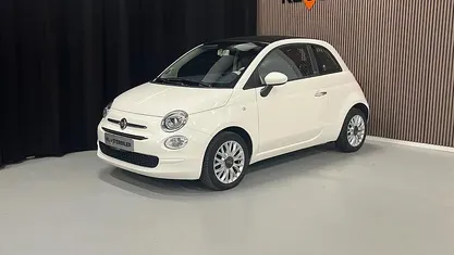 Hvid Brugt 2017 Fiat 500C Lounge Cabriolet | 89.700 kr. (Fair pris)