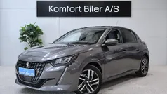 Gråmetal Brugt 2020 Peugeot 208 Allure Sky Hatchback | 129.900 kr. (Fair pris)