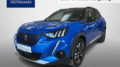 Brugt Peugeot e-2008 GTi 100 kW (136 HK) 2021 Blå SUV