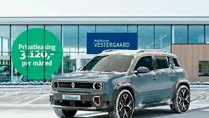 Ny Renault R4 Techno 110 kW (150 HK) 2026 Blå Hatchback