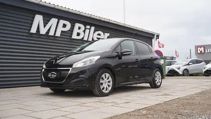Sortmetal Brugt 2017 Peugeot 208 Envy Hatchback | 69.800 kr. (Fair pris)