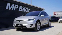 Sølvmetal Brugt 2018 Tesla Model X SUV | 319.900 kr. (God pris)