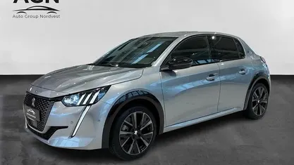 Brugt Peugeot e-208 GT 100 kW (136 HK) 2023 Sølvmetal Hatchback