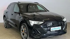 Sortmetal Brugt 2022 Audi e-tron Black Edition SUV | 499.500 kr. (Fair pris)