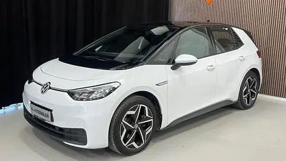 Hvid Brugt 2022 VW ID.3 Pro Hatchback | 199.700 kr. (Fair pris)