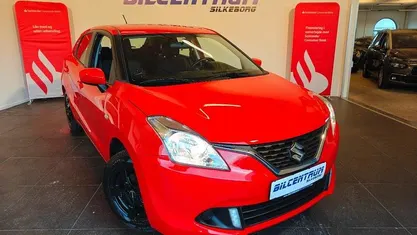 Rød Brugt 2017 Suzuki Baleno Active Hatchback | 79.900 kr. (Fair pris)