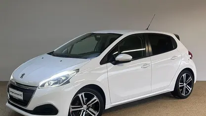 Hvid Brugt 2018 Peugeot 208 Hatchback | 84.800 kr. (Fair pris)