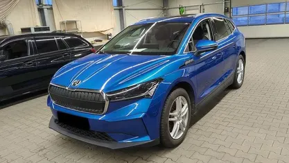 Blåmetal Brugt 2022 Skoda Enyaq iV Lodge SUV | 239.700 kr. (Fair pris)