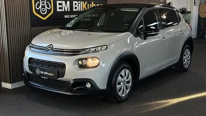 Beigemetal Brugt 2020 Citroën C3 PureTech Hatchback | 64.900 kr. (God pris)