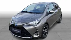 1g2 platinum bronze Brugt 2018 Toyota Yaris Hybrid H2 Hatchback | 134.900 kr. (Fair pris)