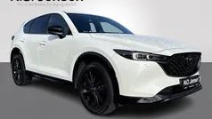 Farve ……………………………………………………………………. snowflake white Brugt 2022 Mazda CX-5 Homura-Line SUV | 309.900 kr. (God pris)
