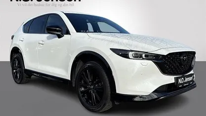 Farve ……………………………………………………………………. snowflake white Brugt 2022 Mazda CX-5 Homura-Line SUV | 309.900 kr. (Fair pris)