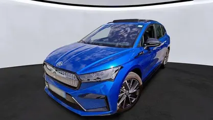 Brugt Skoda Enyaq iV SportLine 194 kW (265 HK) 2022 Farve ……………………………………………………………………. blåmetal SUV