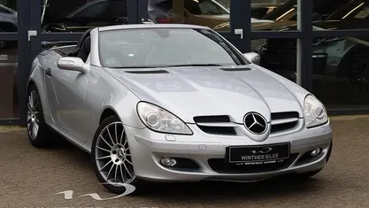 Brugt Mercedes SLK200 163 HK (119 kW) 2003 Sølvmetal Cabriolet