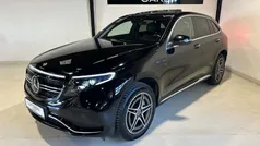 Sortmetal Brugt 2021 Mercedes EQC400 AMG line SUV | 374.800 kr. (God pris)