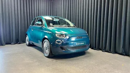 Peackok blue Brugt 2023 Fiat 500e Icon Hatchback | 124.900 kr. (Fair pris)