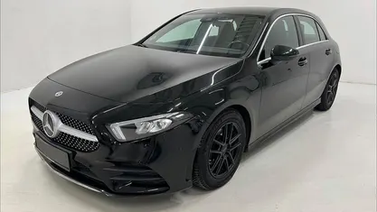 Brugt Mercedes A200 AMG line 150 HK (110 kW) 2020 Farve: sort