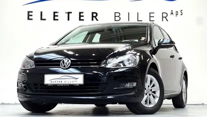 Brugt VW Golf VII Comfortline 122 HK (89 kW) 2014 Sort Hatchback