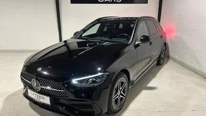 Sortmetal Brugt 2022 Mercedes C300e AMG line Stationcar | 389.800 kr. (Super pris)