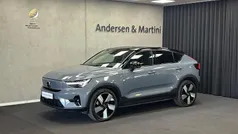 Gray Brugt 2022 Volvo C40 Ultimate SUV | 277.900 kr. (Fair pris)