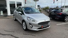 Sølvmetal Brugt 2017 Ford Fiesta Titanium Hatchback | 89.800 kr. (Fair pris)