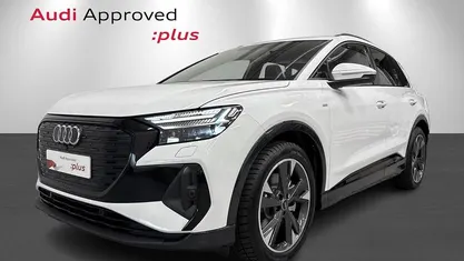 Hvidmetal Brugt 2025 Audi Q4 e-tron S-Line SUV | 389.900 kr. (Fair pris)
