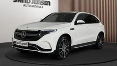 Hvid Brugt 2023 Mercedes EQC400 AMG line SUV | 439.900 kr. (God pris)