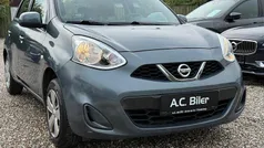 Blå Brugt 2014 Nissan Micra Acenta Hatchback | 34.800 kr. (God pris)