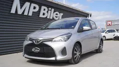 Sølvmetal Brugt 2015 Toyota Yaris T1 Hatchback | 39.900 kr. (God pris)