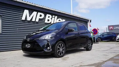 Sortmetal Brugt 2019 Toyota Yaris T3 Hatchback | 124.900 kr. (God pris)