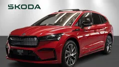 Rødmetal Brugt 2024 Skoda Enyaq iV SportLine SUV | 399.900 kr. (Fair pris)