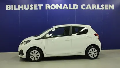 Hvid Brugt 2014 Peugeot 108 Active | 59.900 kr. (Fair pris)