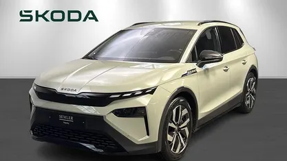 Brugt Skoda Elroq SportLine 210 kW (286 HK) 2025 Grøn SUV