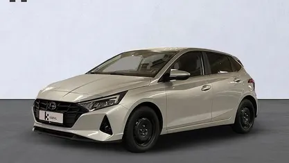 New sleek silver Brugt 2023 Hyundai i20 Advanced Hatchback | 164.900 kr. (Fair pris)