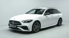 Hvid Brugt 2022 Mercedes C220 AMG line Stationcar | 3.749 kr.