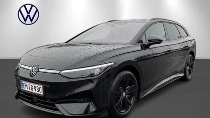 Brugt VW ID.7 Style 210 kW (286 HK) 2025 Sortmetal Stationcar