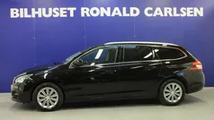 Sortmetal Brugt 2018 Peugeot 308 Allure+ Stationcar | 104.900 kr. (God pris)